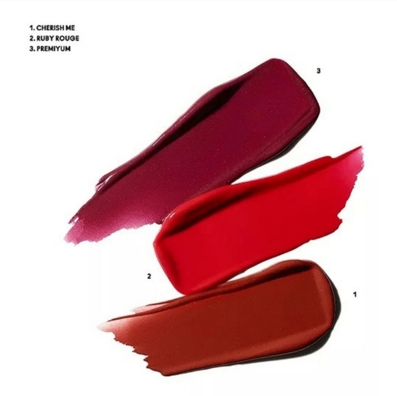 MAC Everyday Mini Lipstick Trio Set. Red Trio. New In Box. - Picture 2 of 9